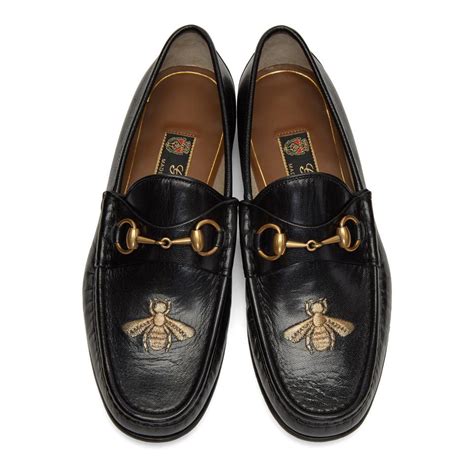 gucci loafer bee|gucci wool loafer.